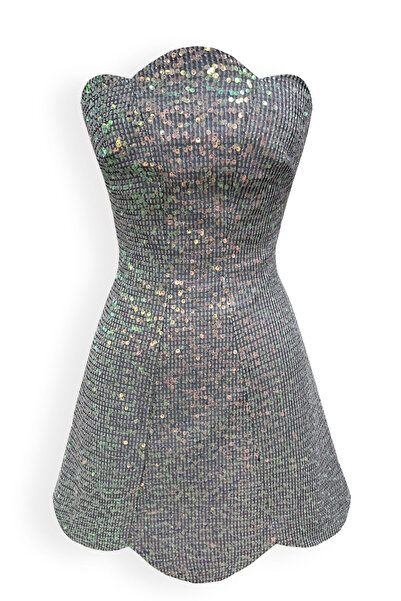 COPURS VIOLA MİNİ ELBİSE