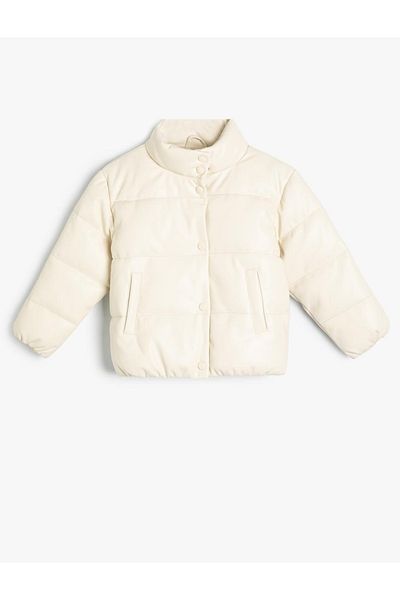 Koton Dívčí ecru bunda - model 5wkg20035aw