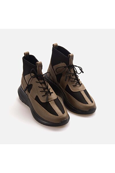 Rouge Γνήσιο δέρμα μαύρο Floater Γυναικεία αθλητικά παπούτσια 1967