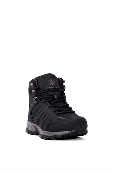 lumberjack 101783145 Andor Wmn Hi 4W 4PR - Γυναικείες μαύρες μπότες εξωτερικού χώρου