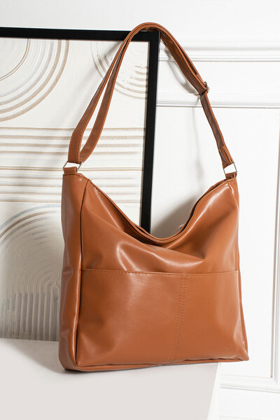 İAMBTŞY Geantă de umăr de damă, căptușită din piele moale