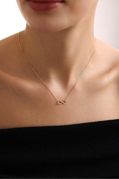 Tufanlar Kuyumculuk 14 Ayar Altın Sonsuzluk Kolye