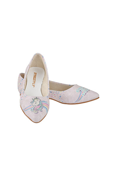 Streetfly Жіночі балетки з принтом у вигляді милої принцеси