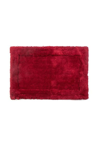 Orange Bed & Bath Bath Mat Small One Piece 43 × 60 cm - Red