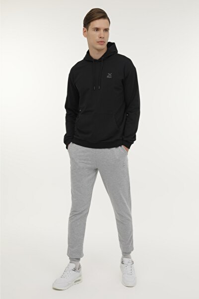 Kinetix M-SN88 BSC HOODIE 3FX Siyah Erkek Sweatshirt