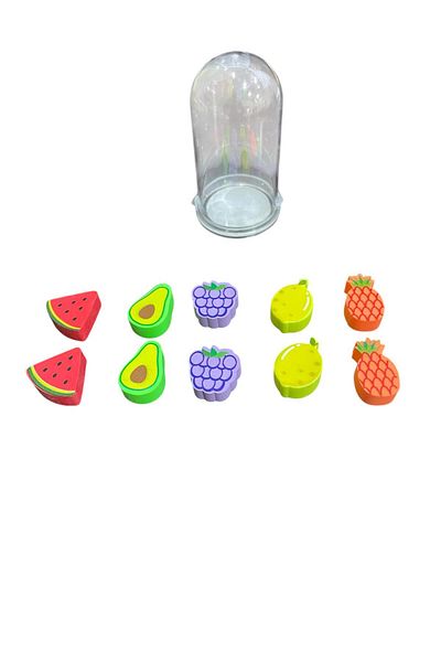 Silka Set de 12 mini gumă pentru fructe de pădure (1 pachet)