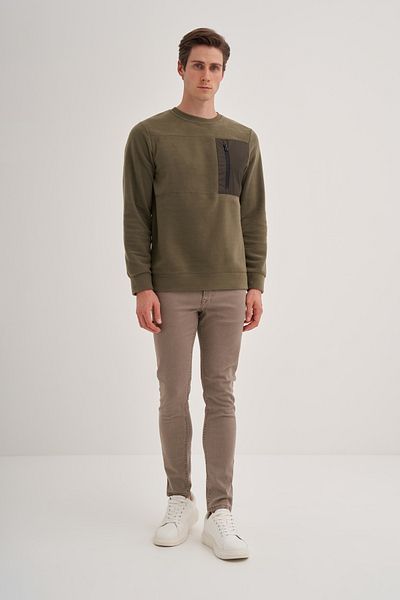 Cazador CAZ 5024 Polar Sweat 24KCEEO05024 - A.Khaki