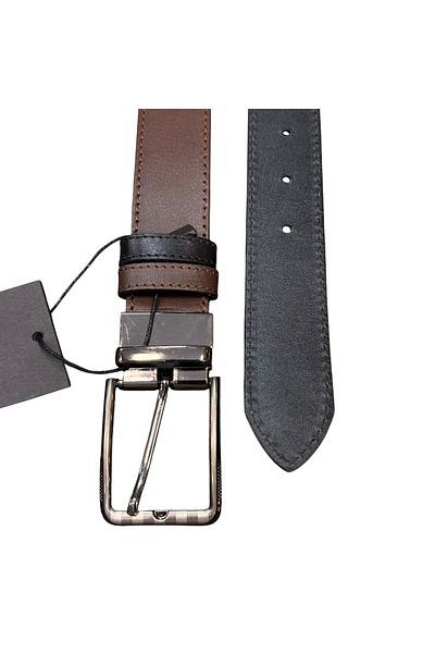 CROATE Double Sided Genuine Leather 3.5cm Classic Men's Belt