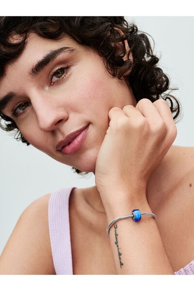 Pandora Mavi Mini Murano Cam Charm