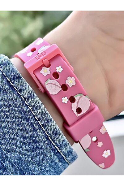 Q&Q Unisex Waterproof Plastic Cord Wrist Watch