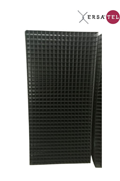 ERSA DEMİR ÇELİK Dekoratif Tel Pano Metal Duvar Panosu Ersapano Siyah 100x200