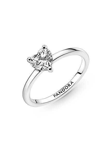 Pandora Işıltılı Kalp Tektaş Yüzük