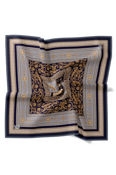 Levidor Etnik Desen Işıltılı Kristal Eşarp