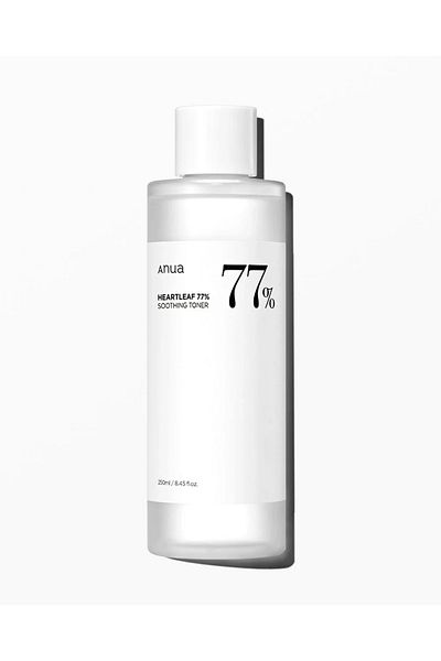 ANUA هارت ليف %77 تونيك Yatıştırıcı (250 مل / 8,4 أونصة سائلة)