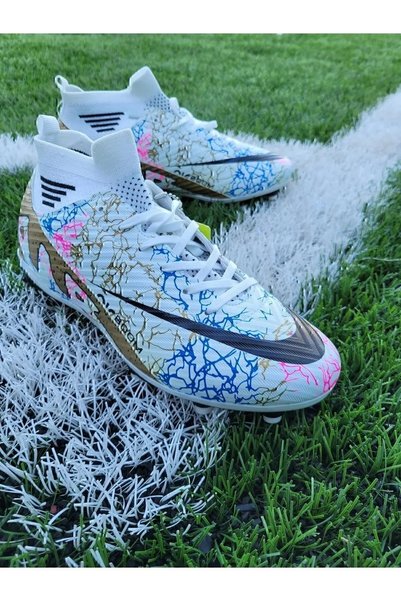 Ayselin Butik Air Unisex laliga Soccage و Grass Floor Cleats Cleats للبالغين مع جوارب