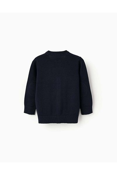 Ziddy CARDIGAN FOR BABY BOYS 'B&S' DARK BLUE