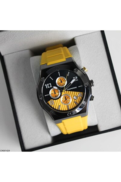 Chaperone CH001429 Silikon Kordonlu Erkek Kol Saati