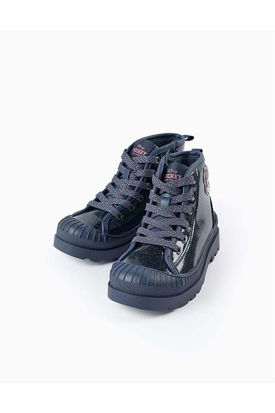 Ziddy BOOTS WITH SPARKLES FOR GIRLS 'MINNIE' DARK BLUE