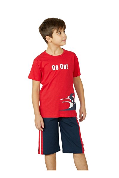 Weweus Komplet pidžama za dečaka Red Boy 821