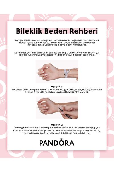Pandora Işıltılı Mavi Tenis Bilekliği