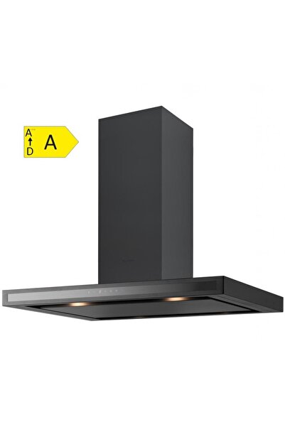 Silverline Silverline 4113 Venezia Isola A+ Ada Tipi 90 Cm Davlumbaz Siyah