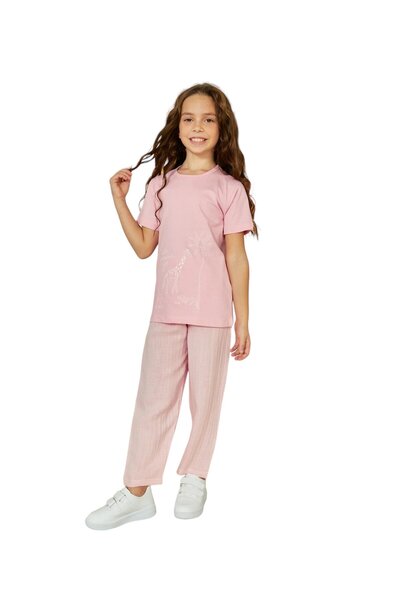 Weweus Devojčički roze pidžama set - 823