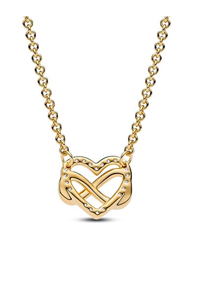 Pandora Işıltılı Sonsuz Kalp Kolye