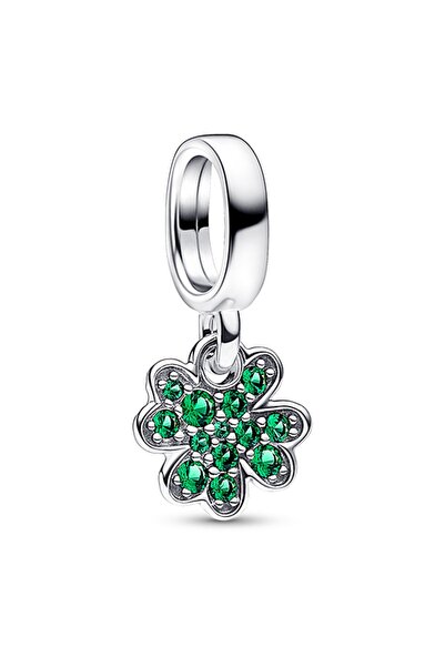 Pandora Dört Yapraklı Yonca Sallantılı 925 Ayar Gümüş Charm