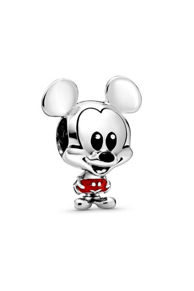 Pandora Disney Kırmızı Pantolonlu Mickey Mouse Charm