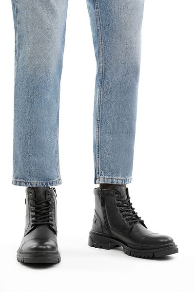 Kinetix DIDA 3PR Black Men's Boots