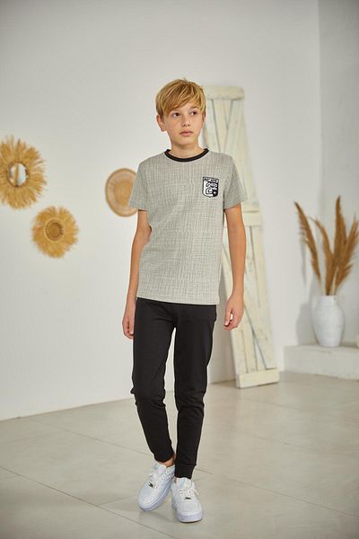 Weweus Gri Erkek Çocuk Pijama Takımı 813