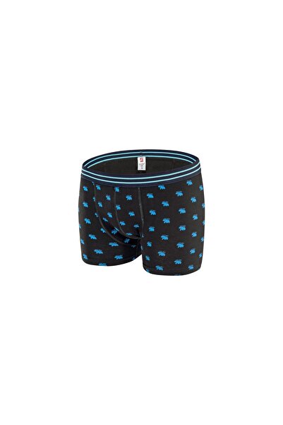 ERDEM İÇ GİYİM Boxeri pentru băieți din Lycra, negru-alb-gri, 3 piese Erdem 3364