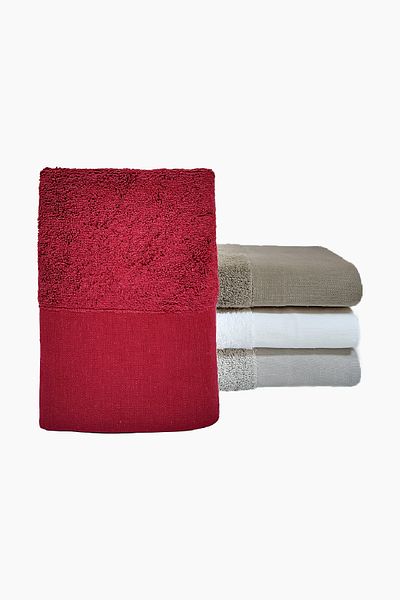 Minteks Minteks Home - Set of 4 Hand and Face Towels 40X60 (Italian Size)