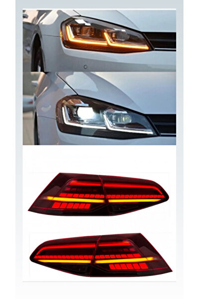 Bosch Golf 7 Led Far-ledstop Takım Golf 7.5 Led Stop Golf Highline Led Stop Kayan Sinyalli