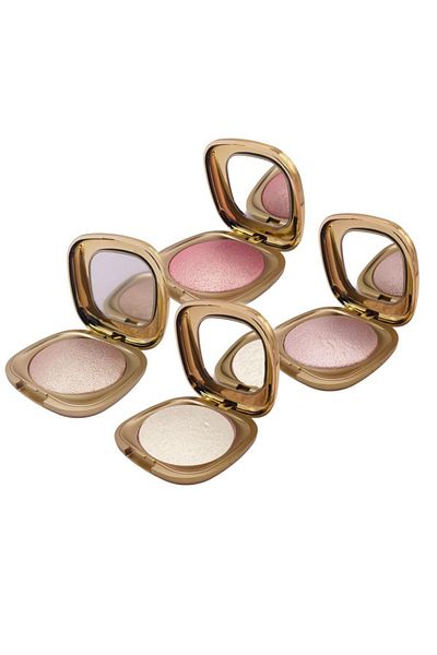 Moda Beauty Radiance Blush Quad - Warm Pink Collection 4x