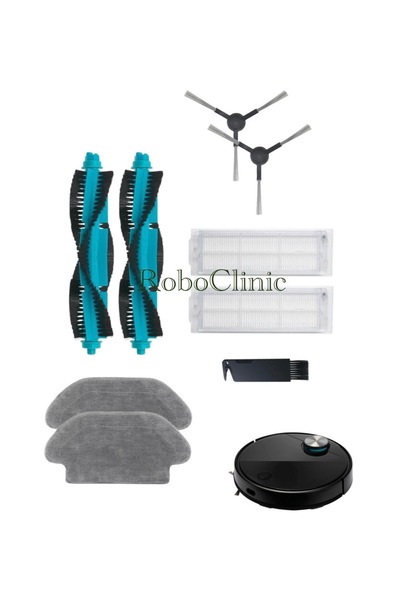 Roboclinic Set de perii, filtre și mop compatibile cu aspiratorul robot Viomi...