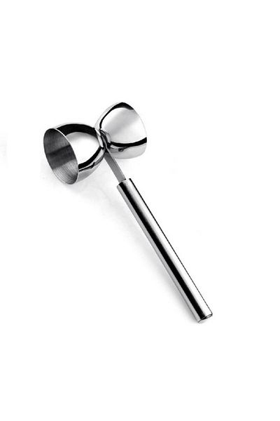 SAFA Stainless steel metal measuring bowl doubl. 30/40 ML
