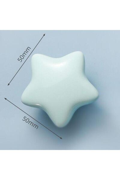 SUME Modern Yıldız Kulp Bebek Çocuk Genç Odası Çekmece Dolap Mobilya Kulpu