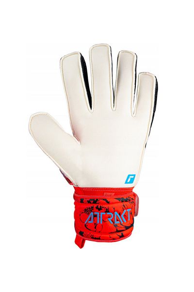Reusch 5370515 Attrakt Pomegranate Flower - Solid Goalie Gloves