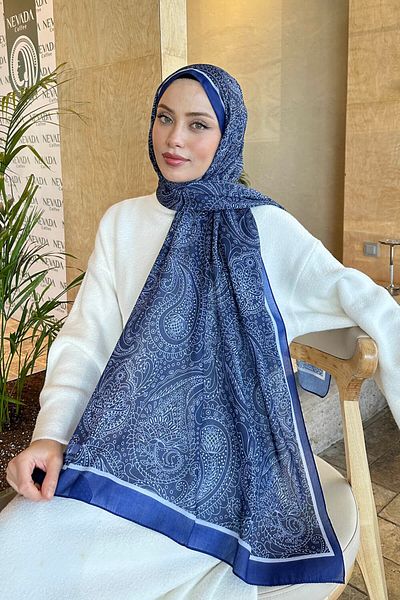 lamelif.com Şal din bumbac cu model retro