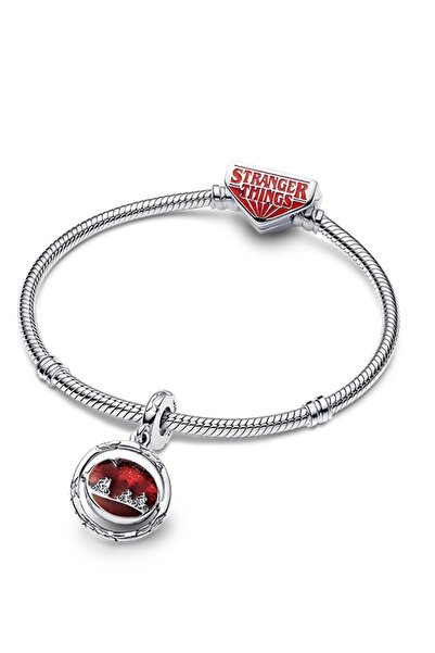 Pandora Stranger Things Glow in the Dark Upside down Dangle Charm