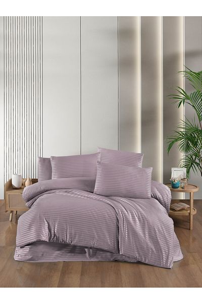 Home طقم غطاء لحاف من الساتان القطني المزدوج من CIQRIK HOME