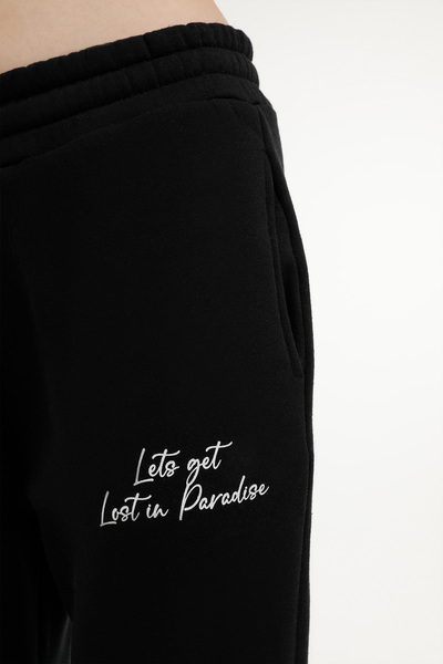 Kinetix WL LAYLA JG 22GF86 3PR Siyah Kadın Eşofman Altı