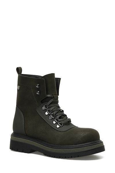 İnci İnci Stein 3pr Khaki Damen-Bikerstiefel