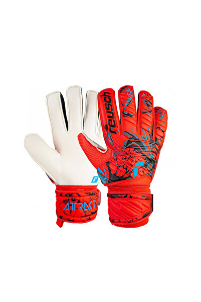 Reusch 5370515 Attrakt Pomegranate Flower - Solid Goalie Gloves