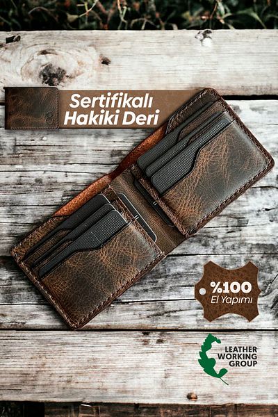 Safir Leather Ιταλικό Lidya Special Δερμάτινο Πορτοφόλι - Unisex