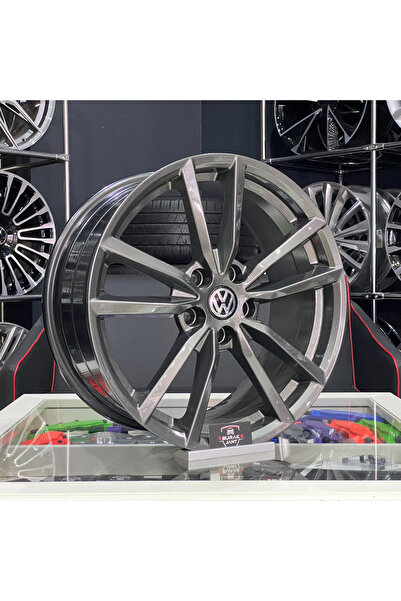 RC 18 İNÇ 5X112 VW GOLF JETTA CADDY GM METAL PRETORİA JANT TAKIMI (4ADET) Uyumlu