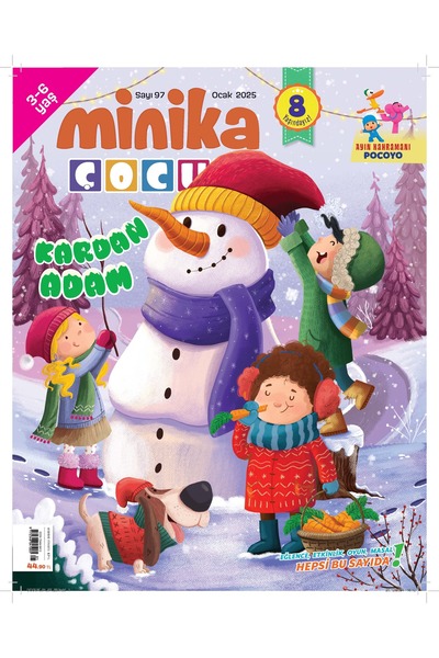 Turkuvaz Minika Çocuk Abonelik Yılda 12 Sayı