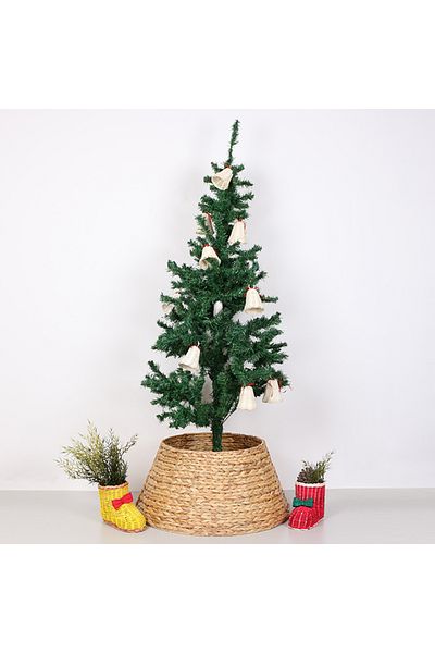 Mylamp Φυσικό Νερό Φούστα Χριστουγεννιάτικου Δέντρου Αιγίνης - 55x36x26 cm
