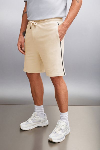 GRIMELANGE AUGUSTUS Men's 100% Cotton Regular Beige Short
